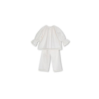 Kid's Lace Pajamas Two-Piece Set